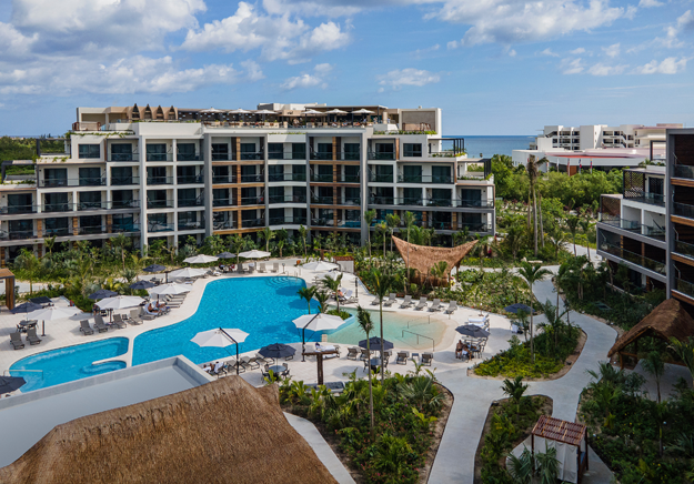 Aerial view of Ventus Ha' at Marina El Cid Spa & Beach Resort
